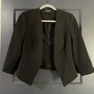 Cropped Express blazer size 4